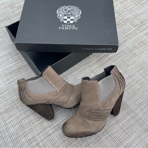 Vince Camuto Brushed Suede Booties